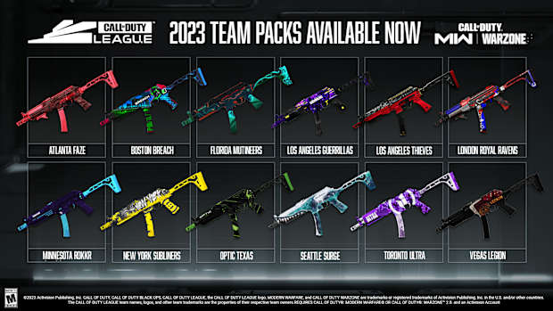 NEW COD MTX TEAM PACKS